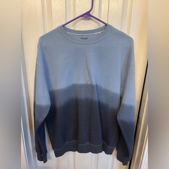 Ombre Blue Sweatshirt size Medium - Picture 5 of 5